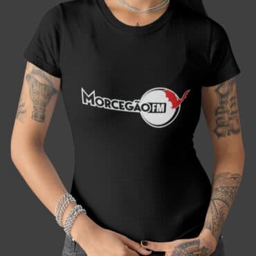 Eu Vivo a MFM Camiseta Feminina Morcegão FM