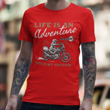 Life is an Adventure Camiseta Masculina Morcegão FM